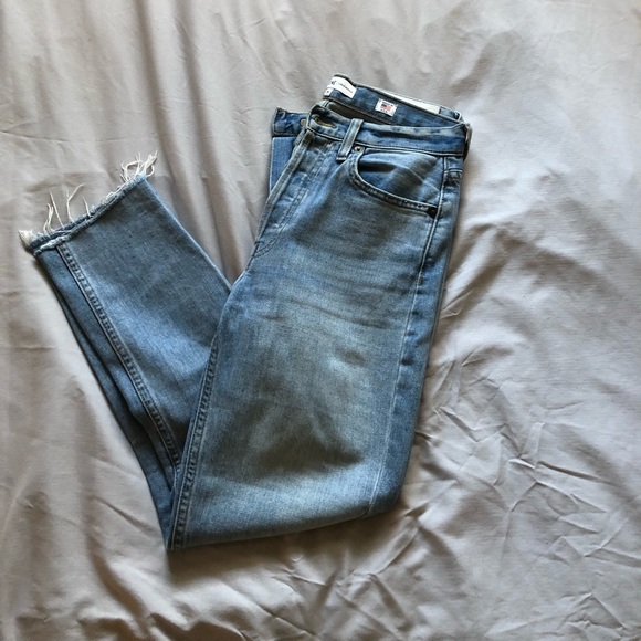 Re/Done Light Wash Jeans - Picture 2 of 6